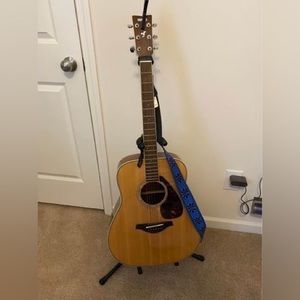 Yamaha Acoustic Guitar with Accessories